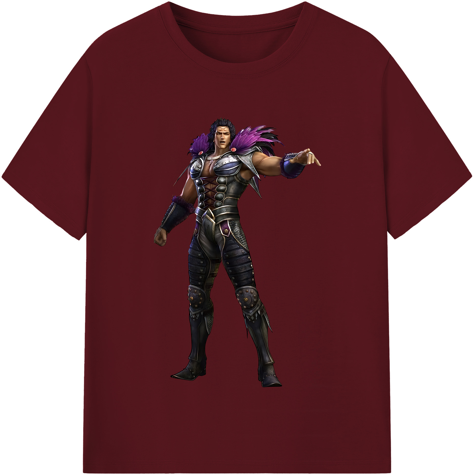（画像用） 北斗の拳 Fist of the North Star 綿100％半袖Tシャツ（フロントプリント）